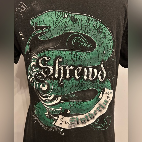 Wizarding World of Harry Potter Slytherin T-Shirt, Child’s L - Picture 2 of 3